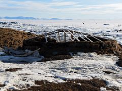06A Traditional Sod House On A Hill Next To Eclipse Sound In Pond Inlet Mittimatalik Baffin Island Nunavut Canada For Floe Edge Adventure